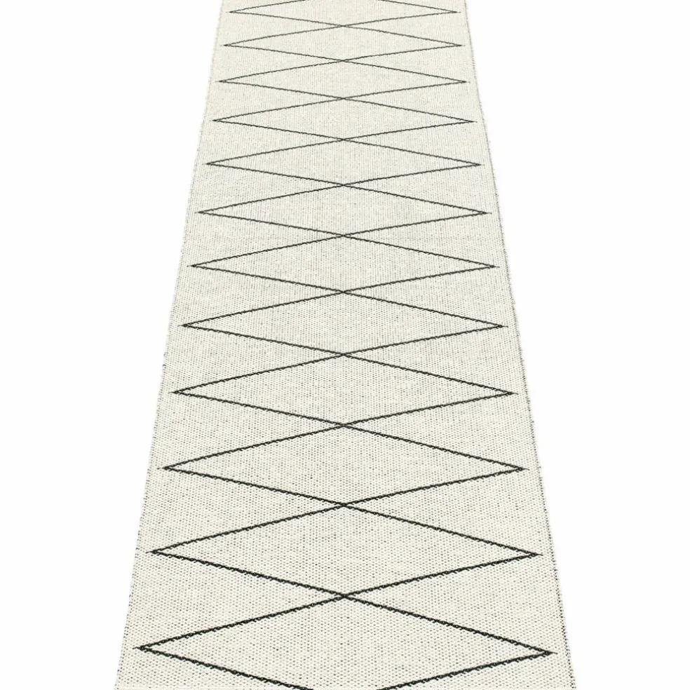 Matta Max, 70 x 240 cm, black/vanilla