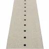 Matta Peg, 70 x 140 cm, black/linen