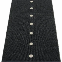Matta Peg, 70 x 140 cm, black/linen