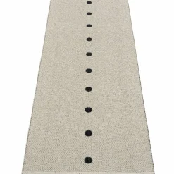 Matta Peg, 70 x 200 cm, black/linen