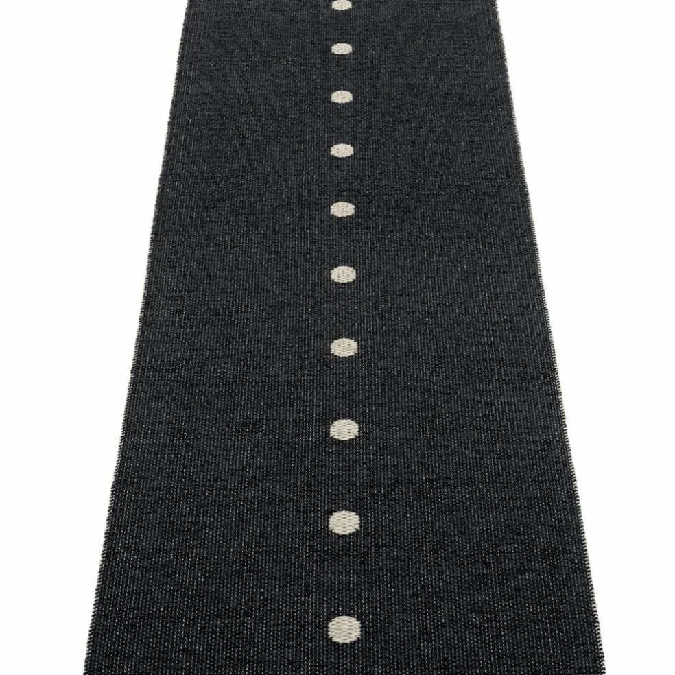 Matta Peg, 70 x 200 cm, black/linen