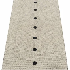 Matta Peg, 70 x 200 cm, black/linen
