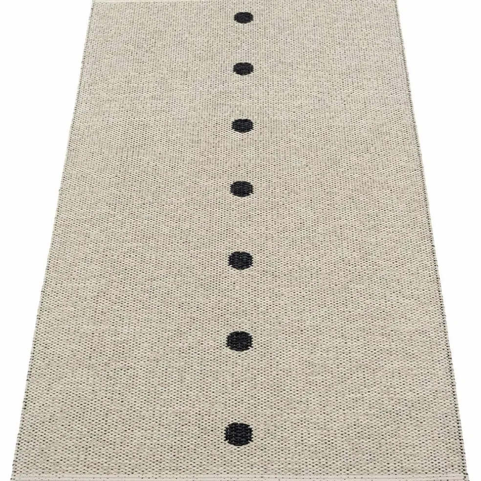 Matta Peg, 70 x 200 cm, black/linen