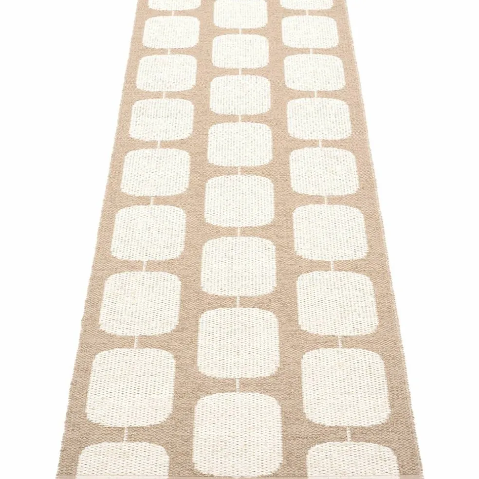 Matta Sten, 70 x 200 cm, light nougat/vanilla