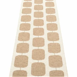 Matta Sten, 70 x 200 cm, light nougat/vanilla