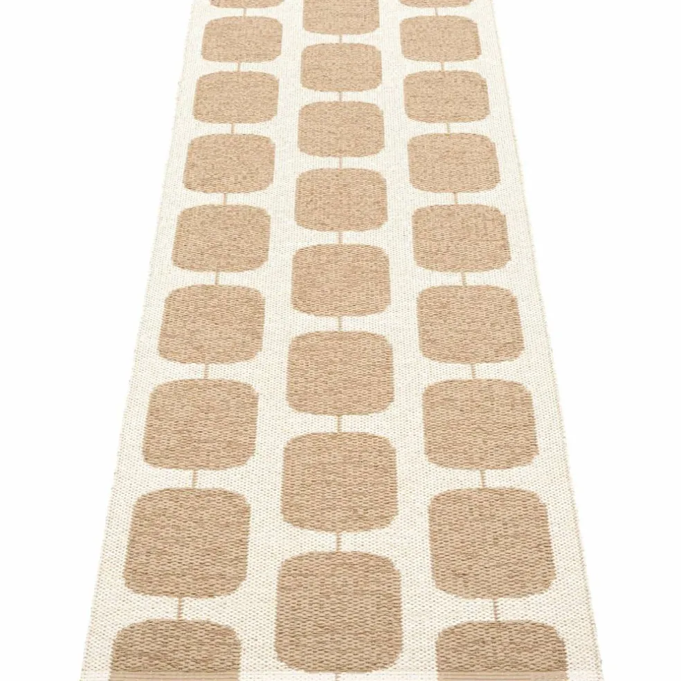 Matta Sten, 70 x 200 cm, light nougat/vanilla