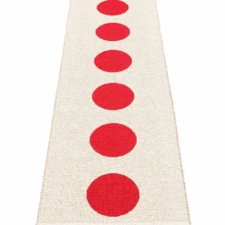 Matta Vera, 70 x 225 cm, red/vanilla