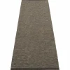 Matta 225x70 cm, black/walnut