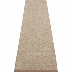 Matta 300x70 cm, brown/linen