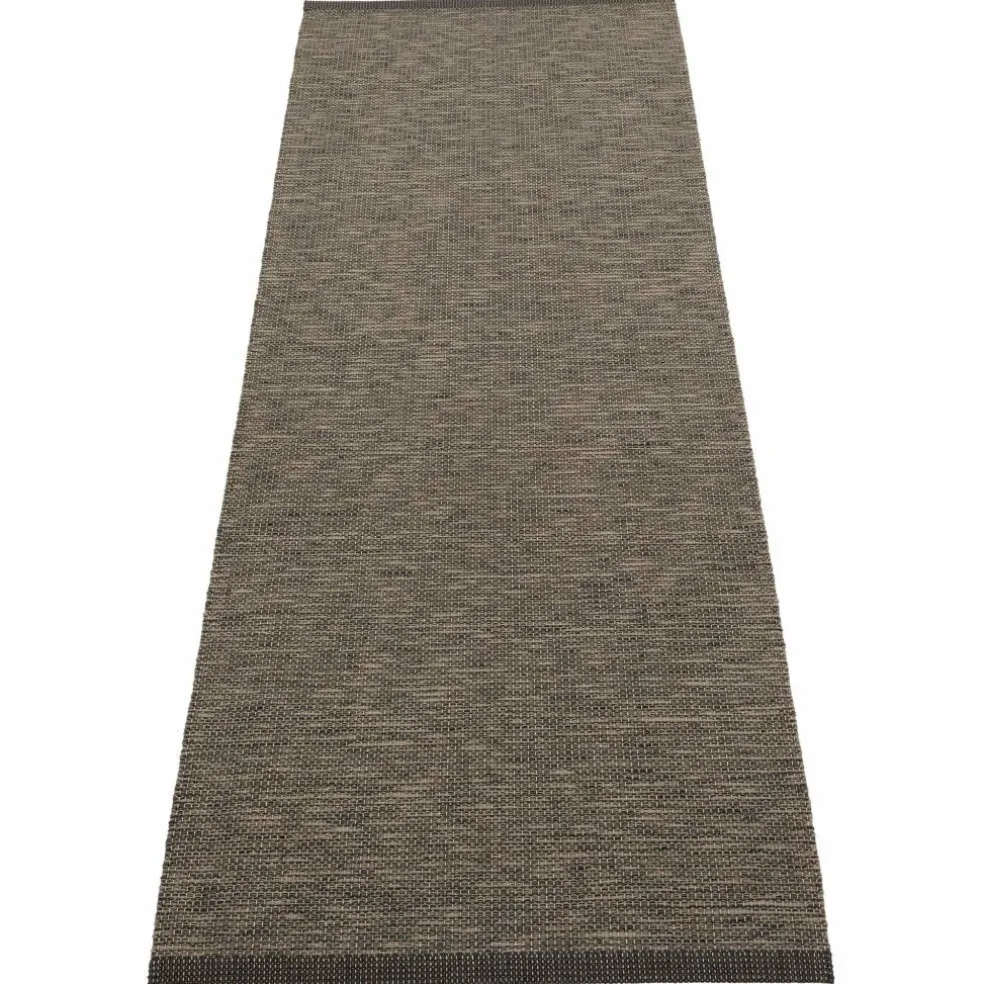 Matta 225x70 cm, brown/linen