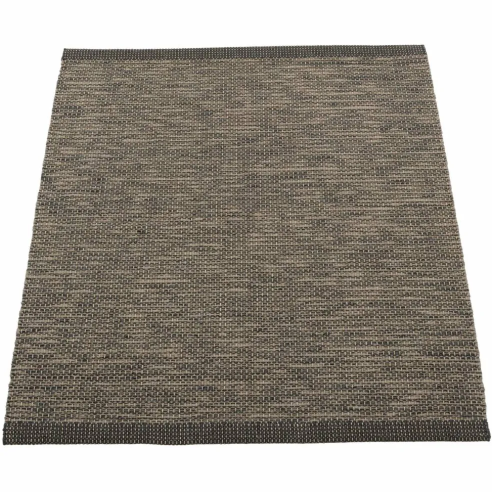 Matta 90x70 cm, dark linen/linen
