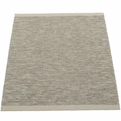 Matta 90x70 cm, dark linen/linen