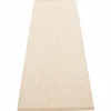 Matta 225x70 cm, dark linen/linen