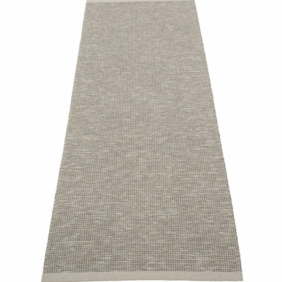 Matta 225x70 cm, dark linen/linen