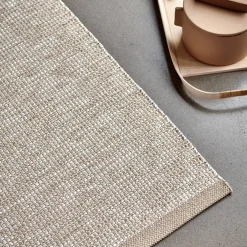 Matta 90x70 cm, pine/linen
