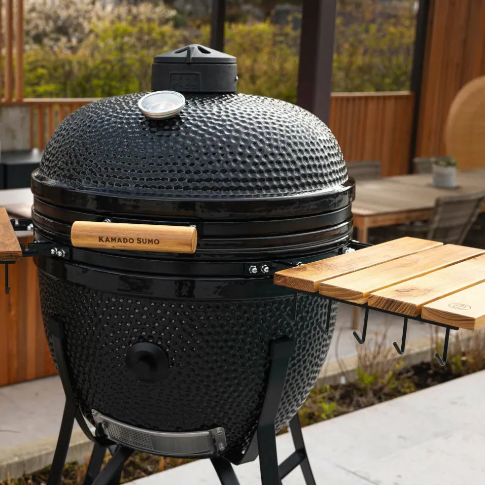 Maxi Gen 2 kamadogrill med Grillmästarens rotisserie, grön