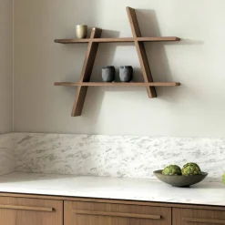 Medium hylla, dark wood