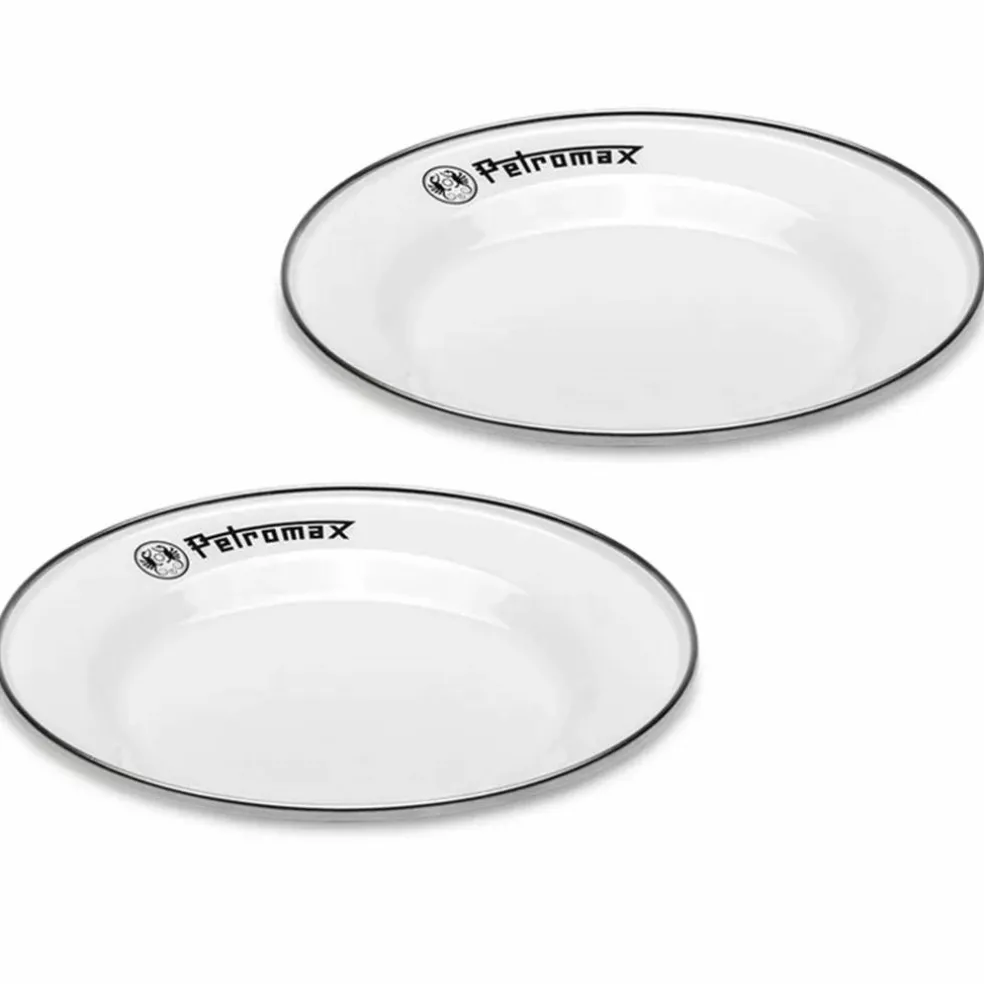 Middagstallrik 26 cm, vit 2-pack