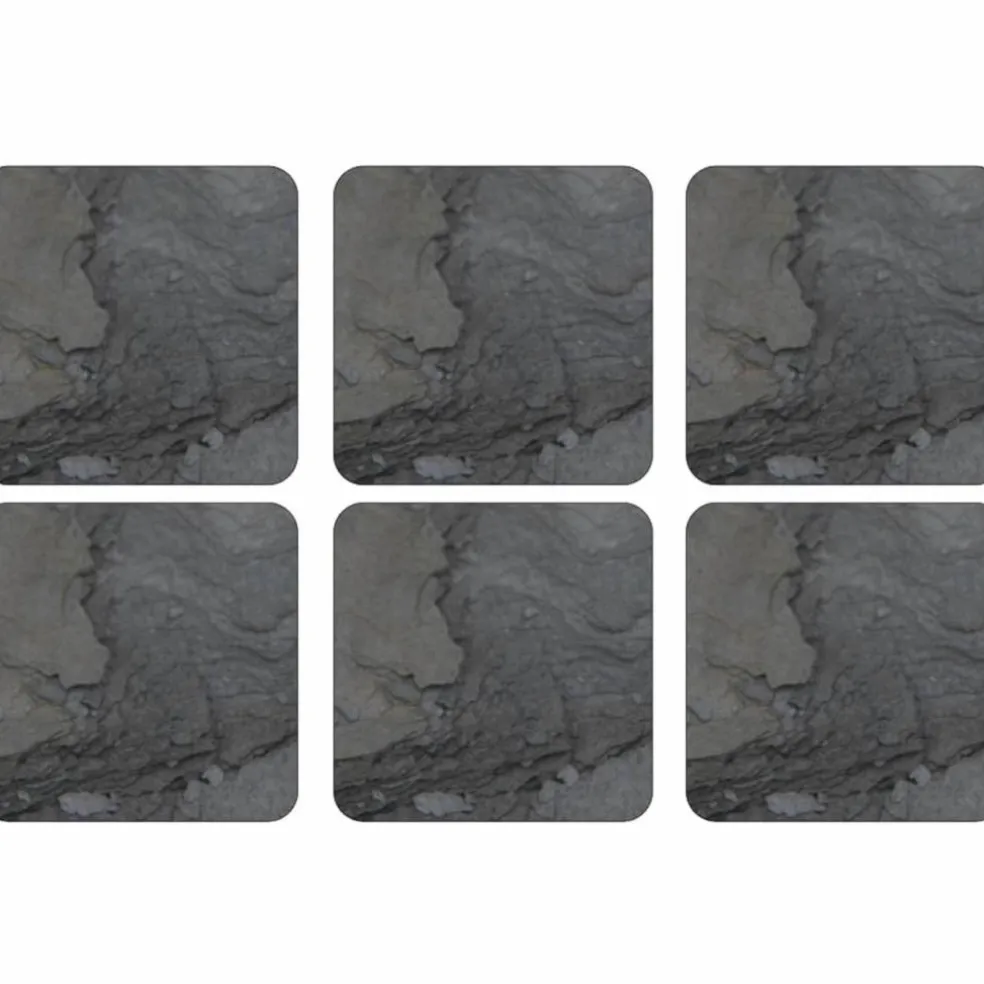 Midnight Slate Glasunderlägg 6-pack