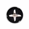 Mighty kniv till mixer, vit