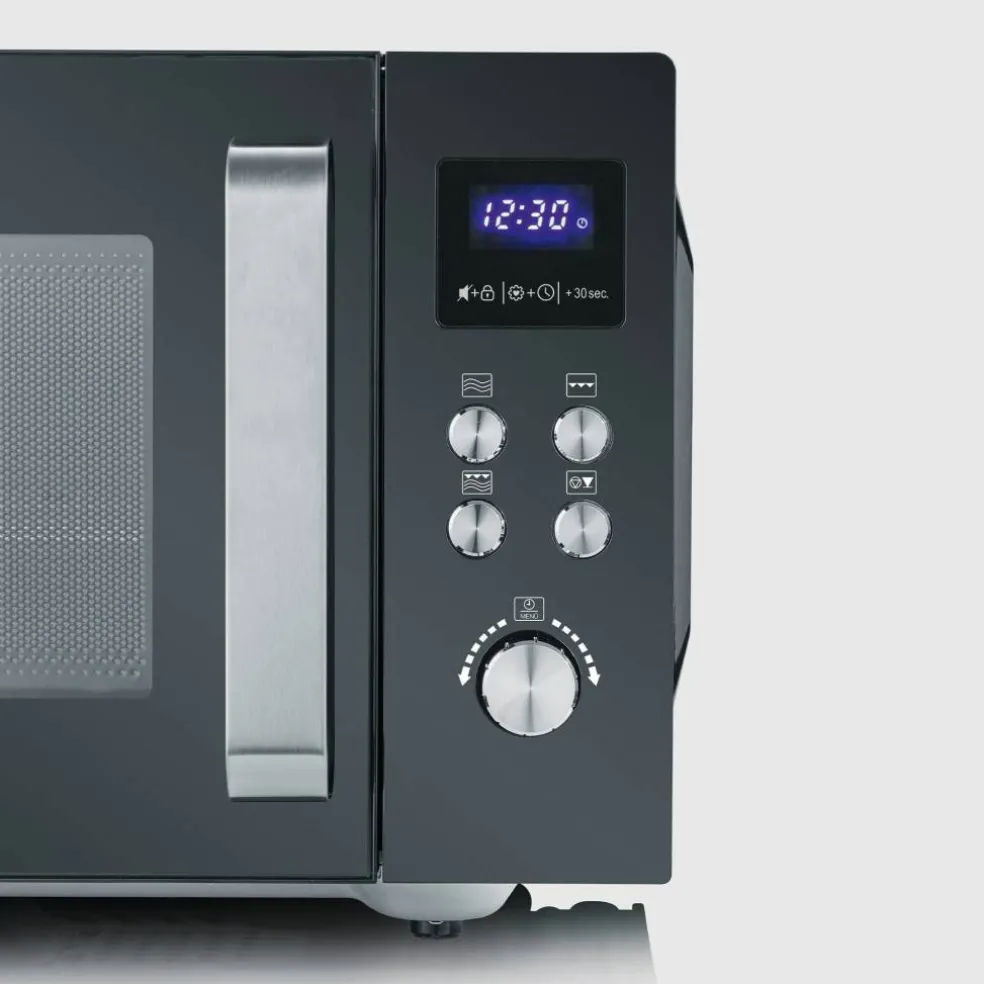 Mikrovågsugn med keramisk bottenplatta, 900 W