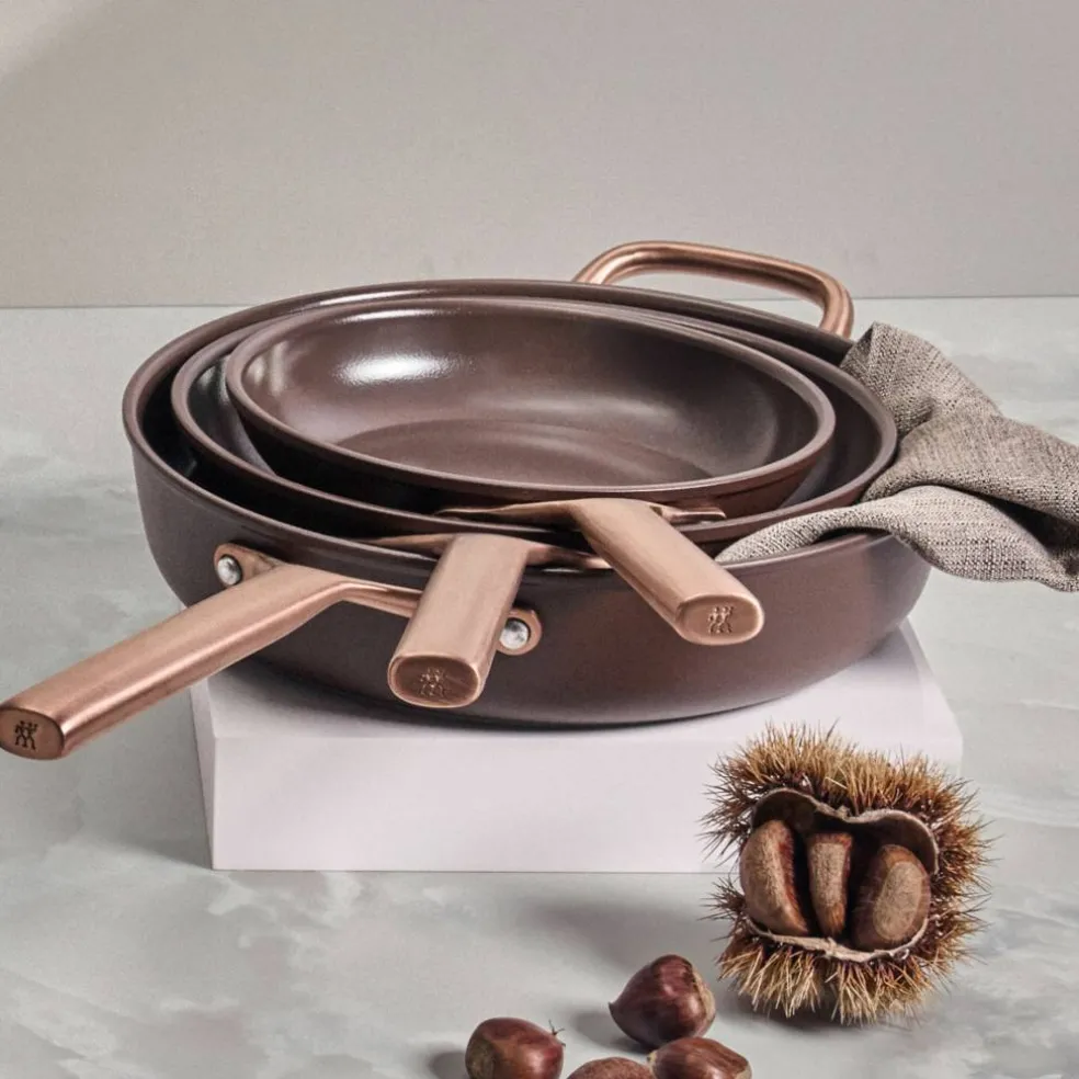 Milano stekpanneset 24 & 28 cm, svart