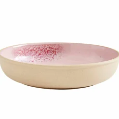 Minerals låg skål 22 cm 4-pack, rose quartz
