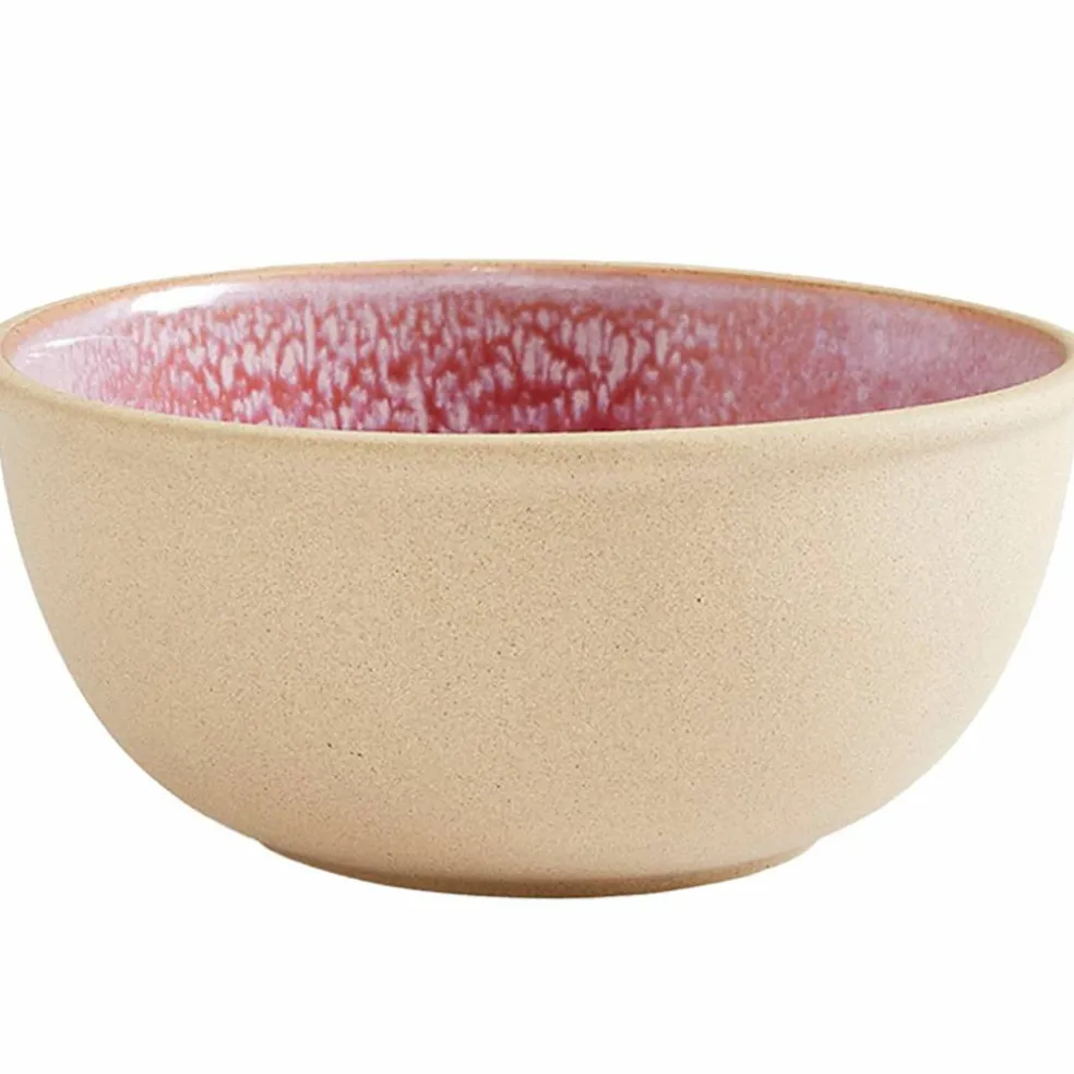 Minerals skål 15 cm 4-pack, rose quartz