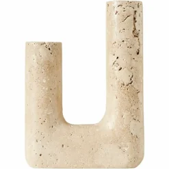 Minerva ljusstake, creme