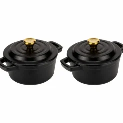 Mini Gjutjärnsgryta 10 cm, 2 st.