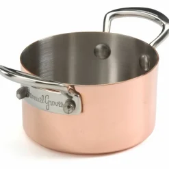 Minigryta 9 cm, koppar