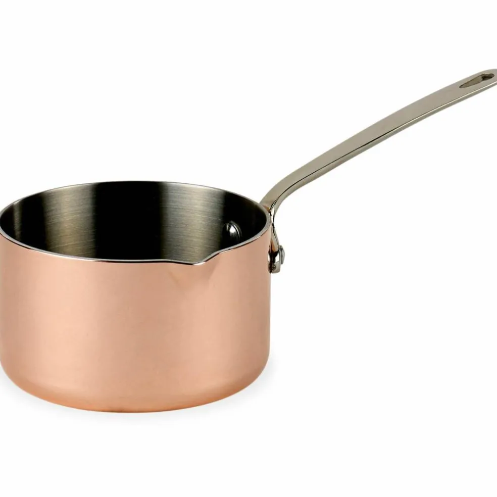 Mini kastrull 0,4 L koppar