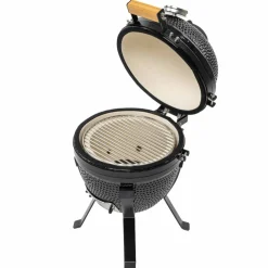 Mini kolgrill, svart