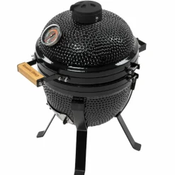 Mini kolgrill, svart