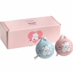 Minikulor 5 cm, rosa & blå, 2-pack