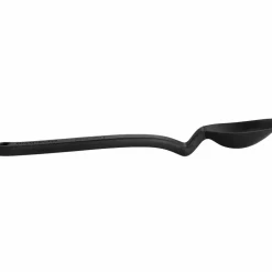 Mini Supoon skedformad slickepott, svart/blå