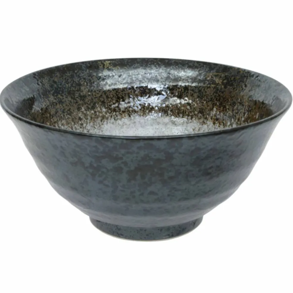 Minoyaki ramenskål, white