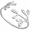 Mistletoe Servettring 2 st, brass