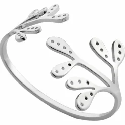 Mistletoe Servettring 2 st, brass
