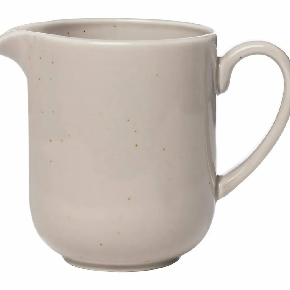 Mjölkkanna i porslin 30 cl, sand