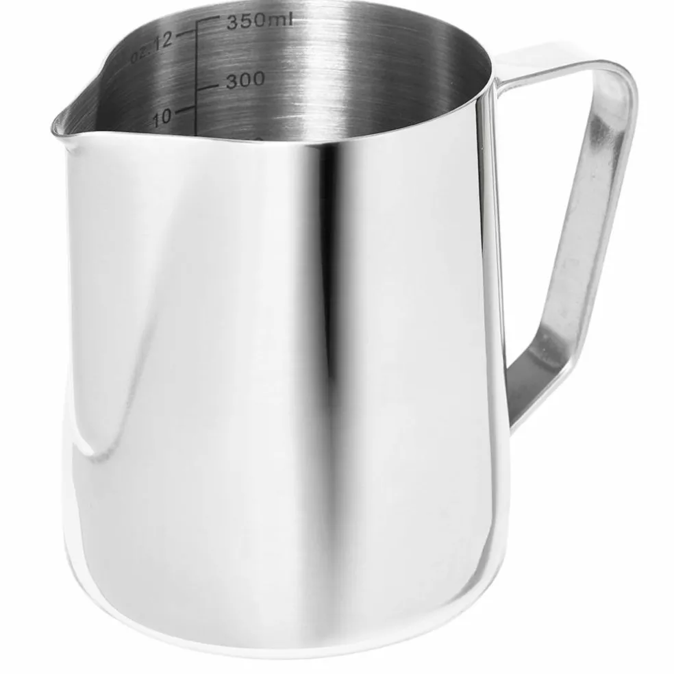 Mjölkkanna rostfritt stål, 350 ml
