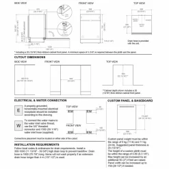 Modern Series integrerad diskmaskin med sliding-door, 60 cm XXL