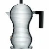 Mokabryggare Aluminium/Svart Medium 15 cl