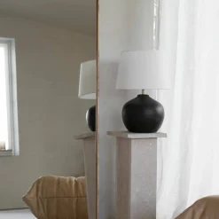 Mona lampfot, svart