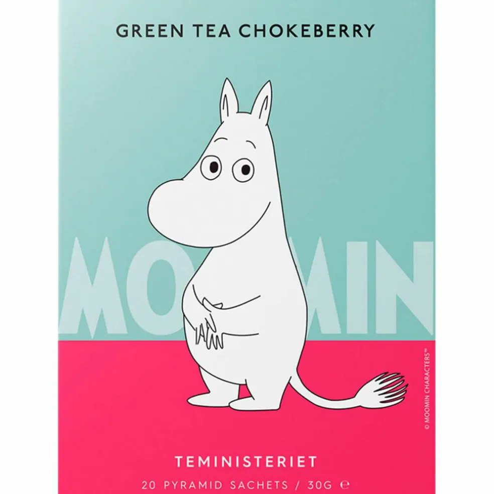 Moomin grönt te, aronia
