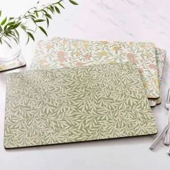 Morris & Co Apple bordstablett 40x30 cm 4-pack, röd