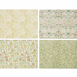 Morris & Co Seaweed bordsunderlägg 40x30 cm 4-pack, grön