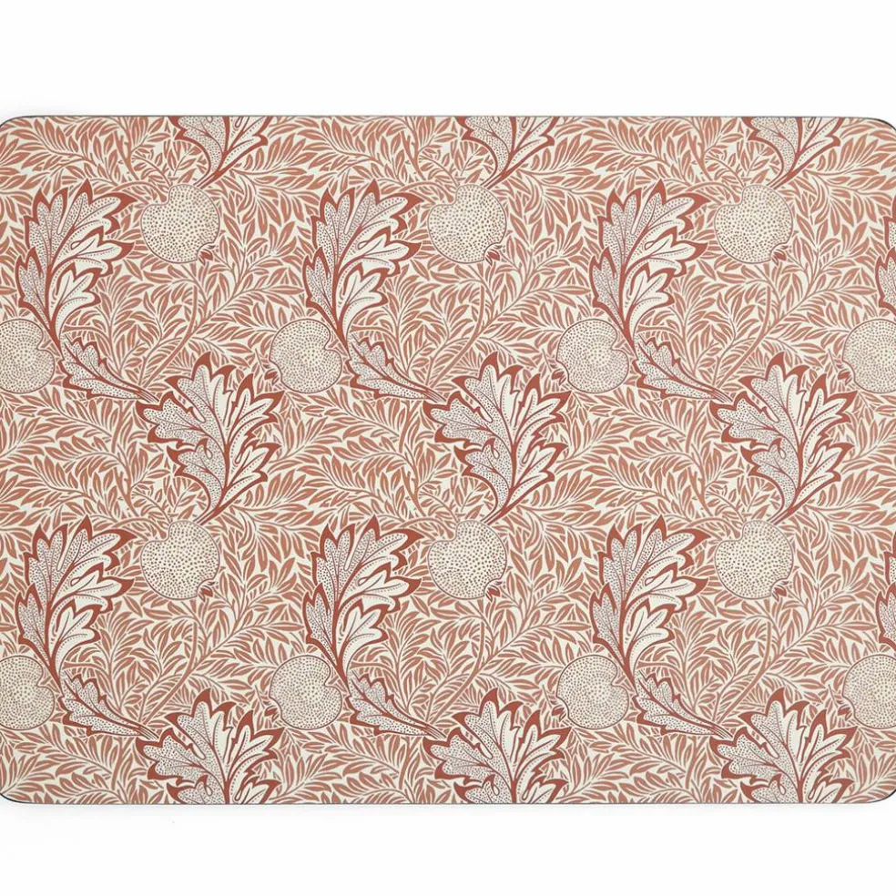 Morris & Co Seaweed bordsunderlägg 40x30 cm 4-pack, grön