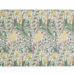 Morris & Co Willow Bough bordstablett 4-pack, blå/grön