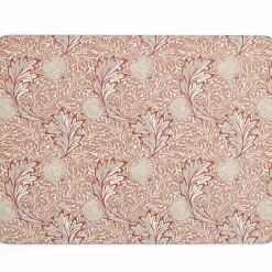 Morris & Co Willow Bough bordstablett 4-pack, blå/grön